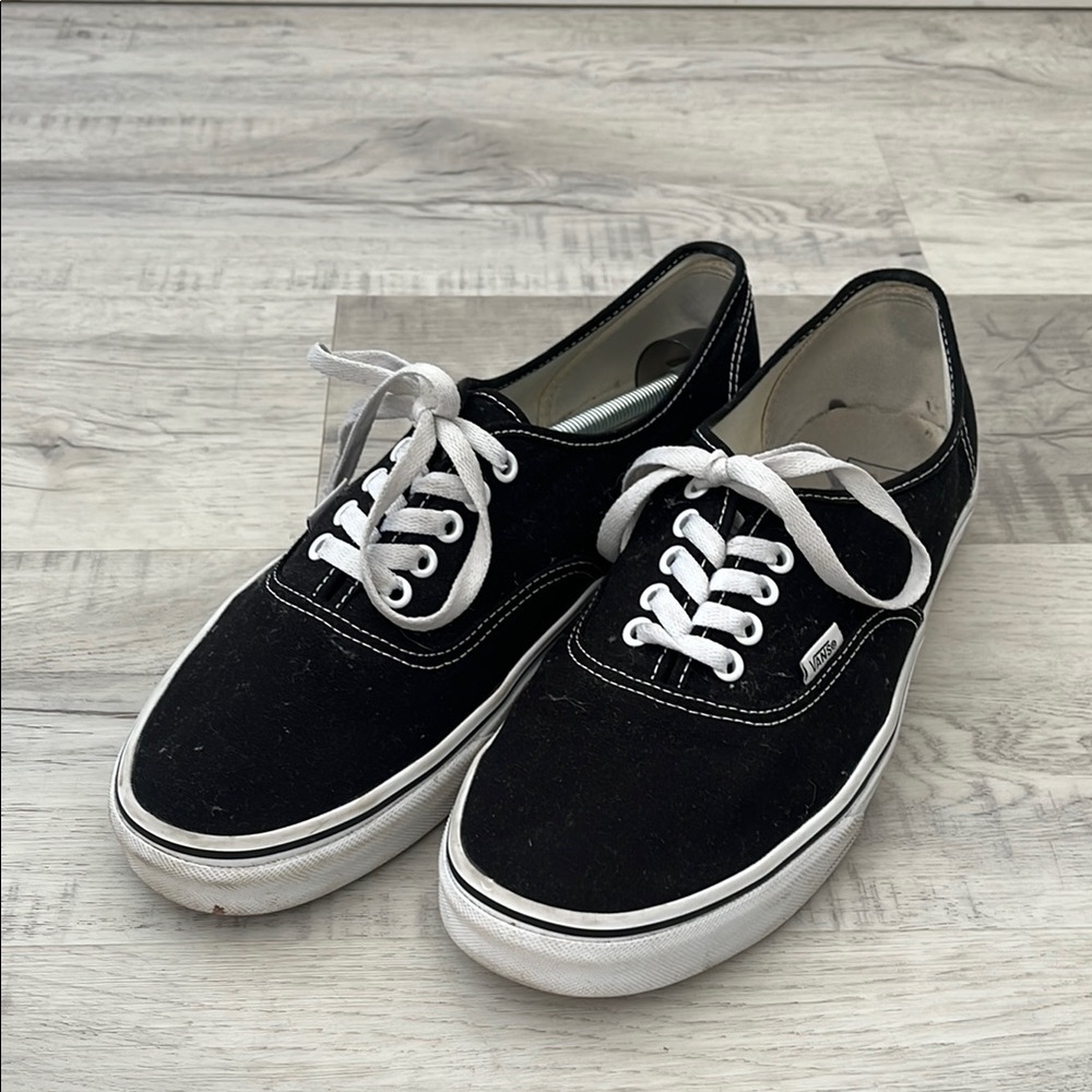 Vans Black and White Sneakers